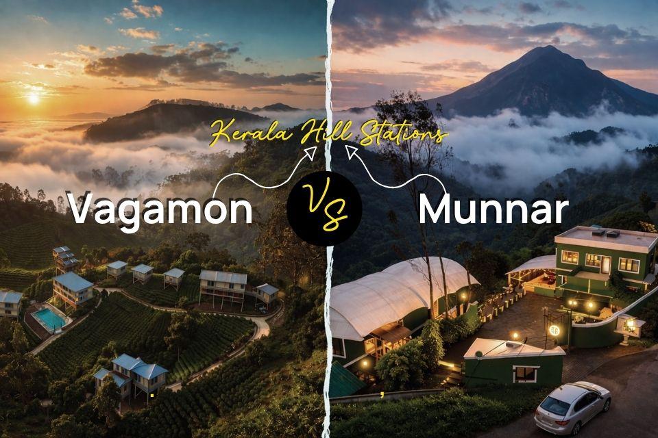 Vagamon vs Munnar - Which Kerala Hill Station is Perfect for Your Next Getaway?