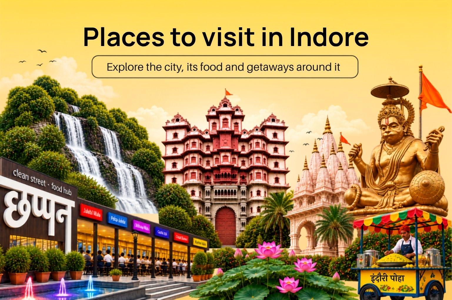 Places to visit in Indore: Explore the city, its food and getaways around it